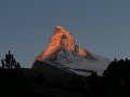 B (6) Dawn on the Matterhorn